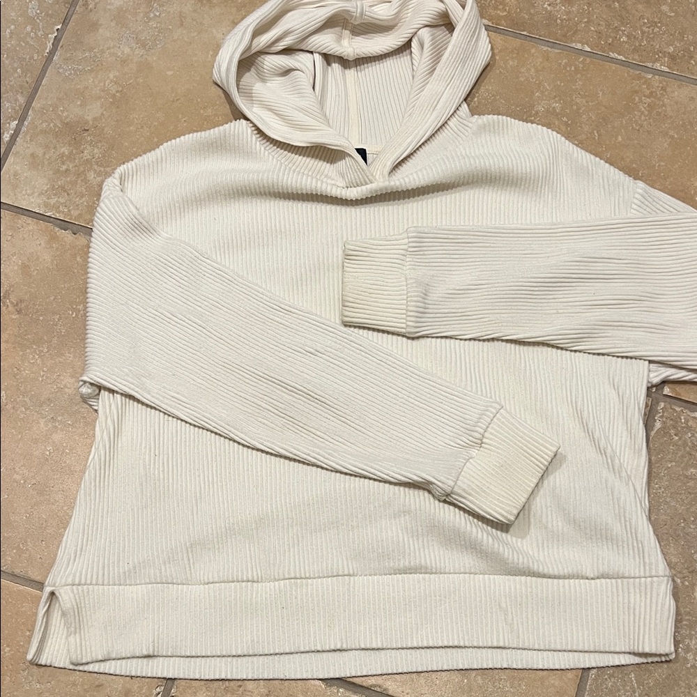 GAP Off-White Ribbed Lounge Set - Picture 3 of 8